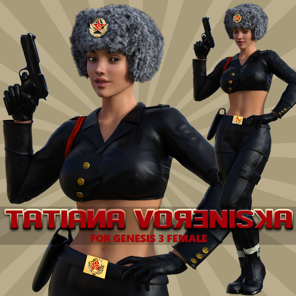 Tatiana Voreniska for G3 Females_DAZ3D下载站