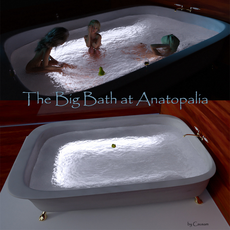 The Big Bath At Anatopalia_DAZ3D下载站
