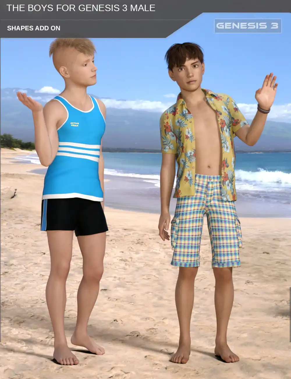 The Boys – Shapes for Genesis 3 Male_DAZ3DDL