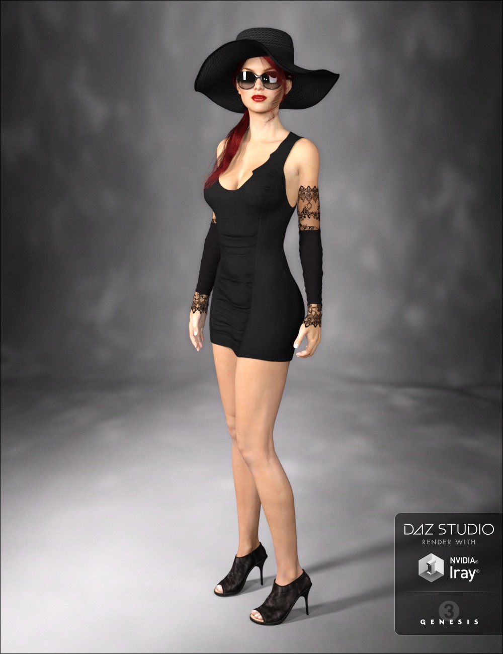 Timeless Outfit for Victoria 7_DAZ3D下载站