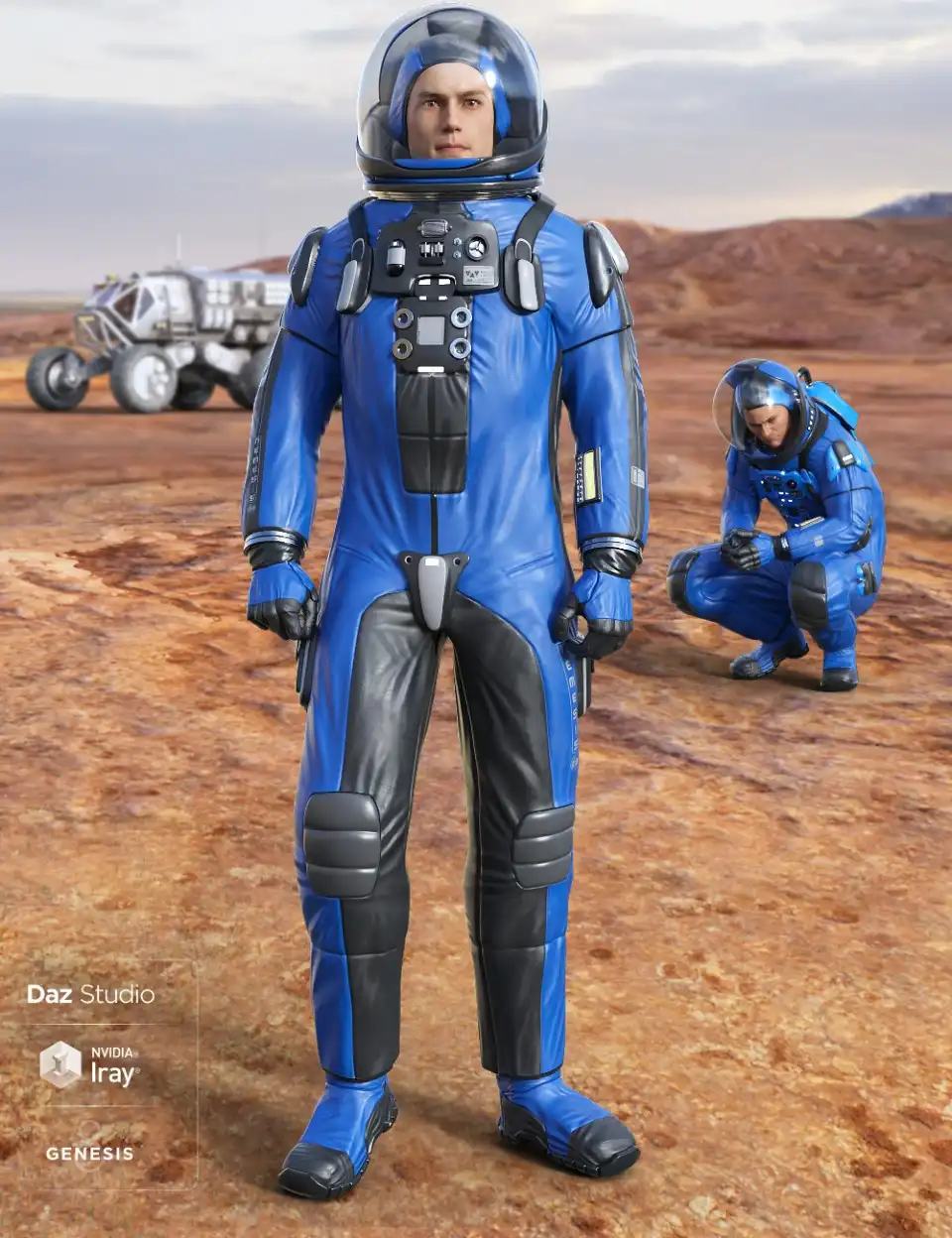 Universe Explorer for Genesis 8 Male(s)_DAZ3D下载站