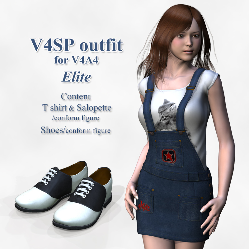 V4SP outfit for V4A4_DAZ3D下载站
