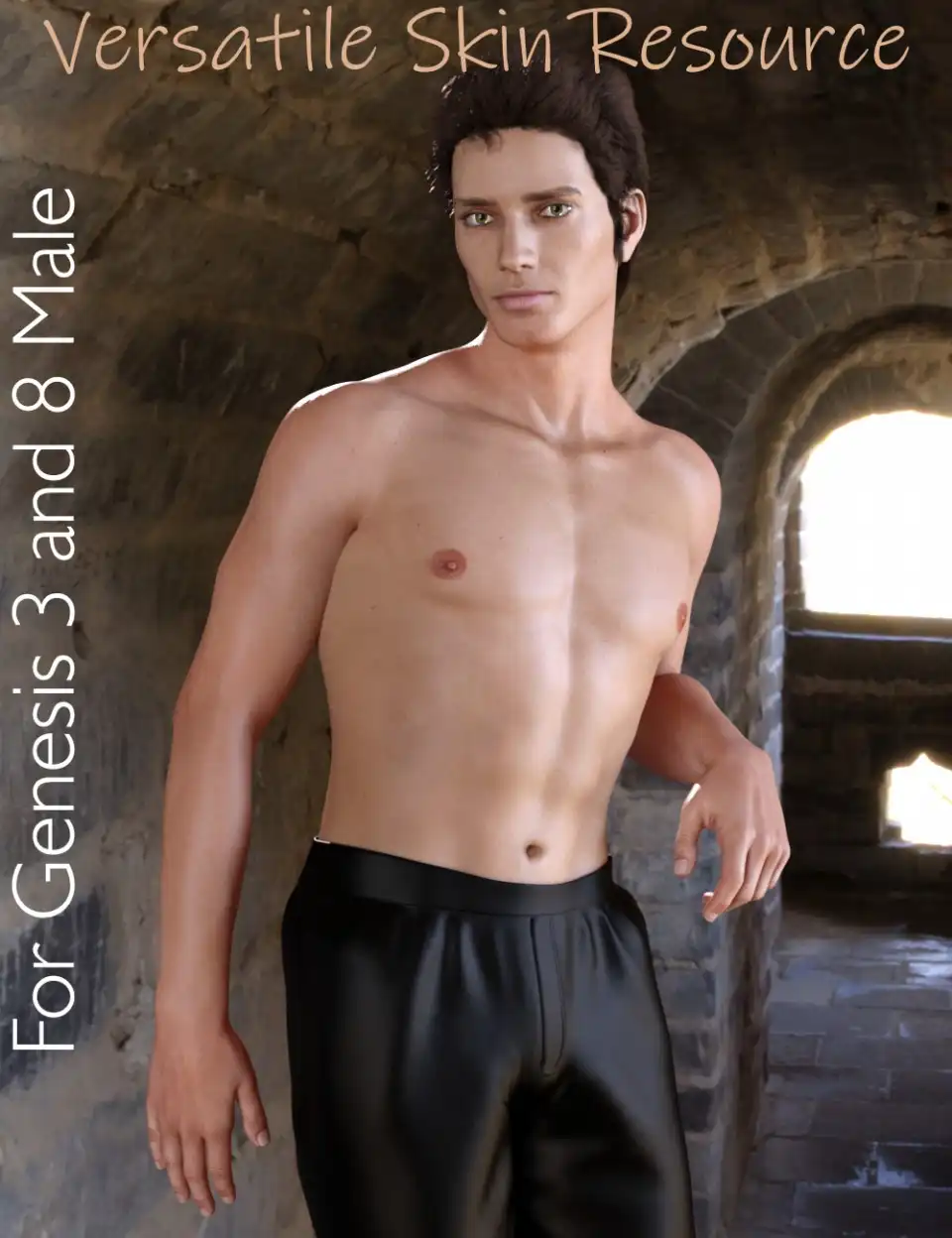 Versatile Skin Texture Merchant Resource for Genesis 3 and 8 Male_DAZ3DDL