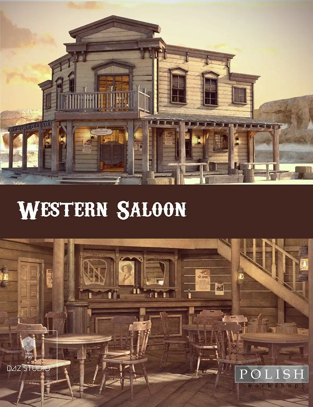 Western Saloon Custom Bundle_DAZ3DDL