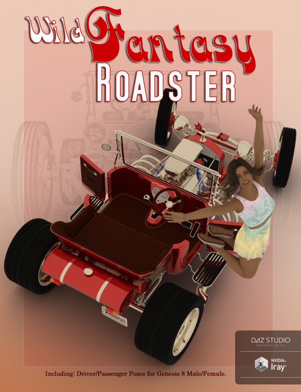 Wild Fantasy Roadster_DAZ3D下载站