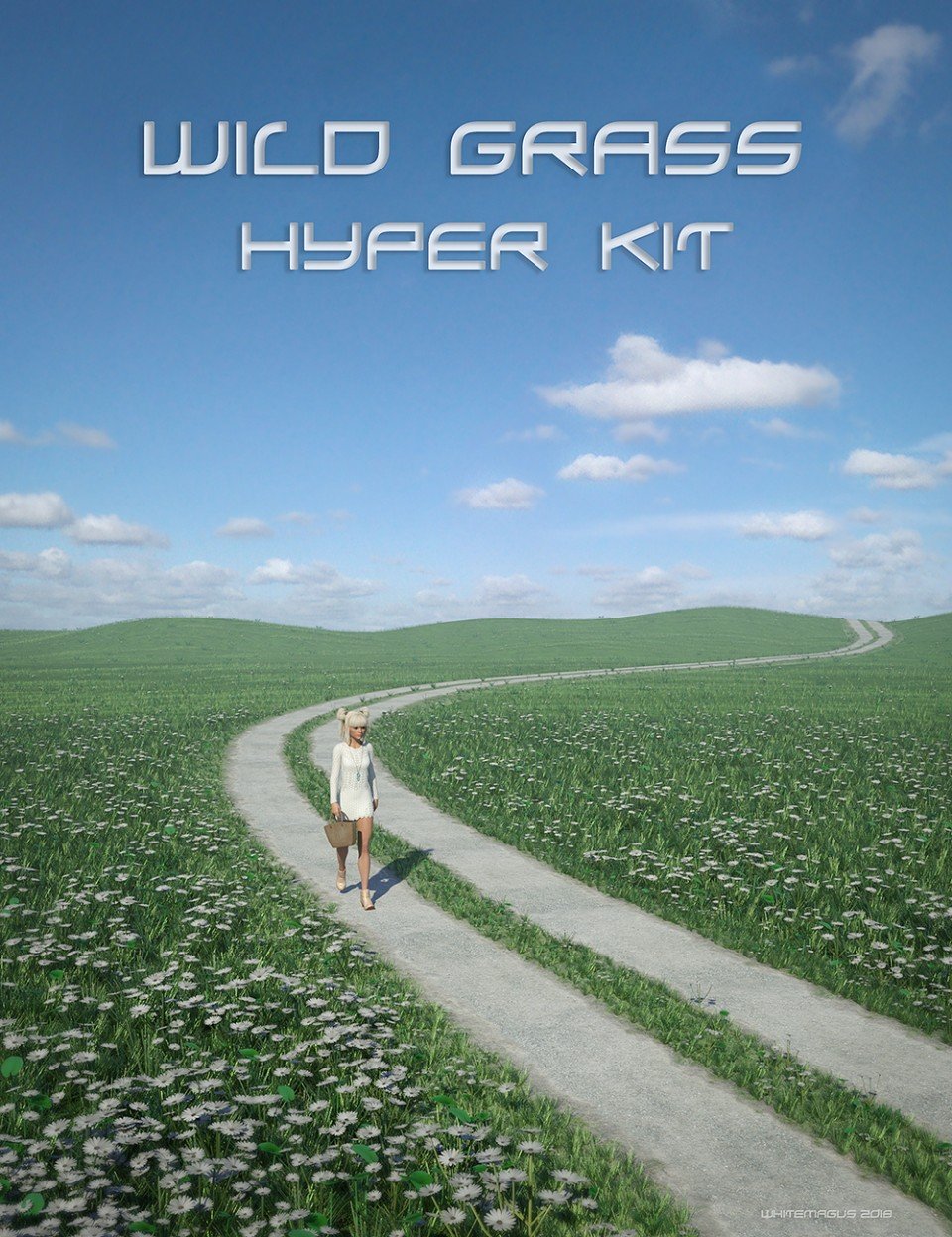 Wild Grass Hyper Kit_DAZ3D下载站