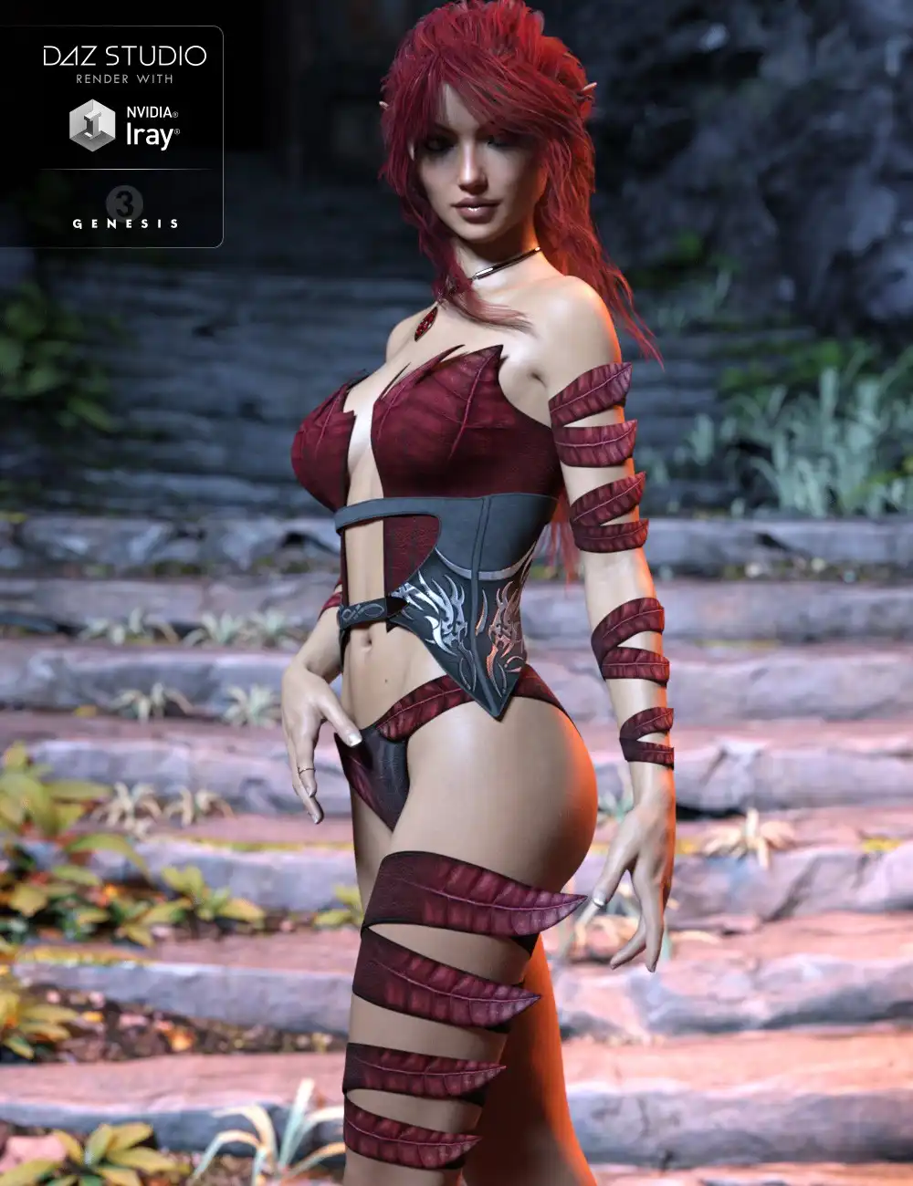Wild Spirit for Genesis 3 Female(s)_DAZ3D下载站