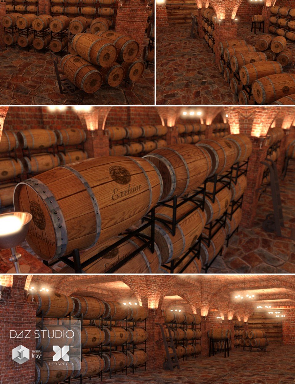 Wine Storage_DAZ3DDL