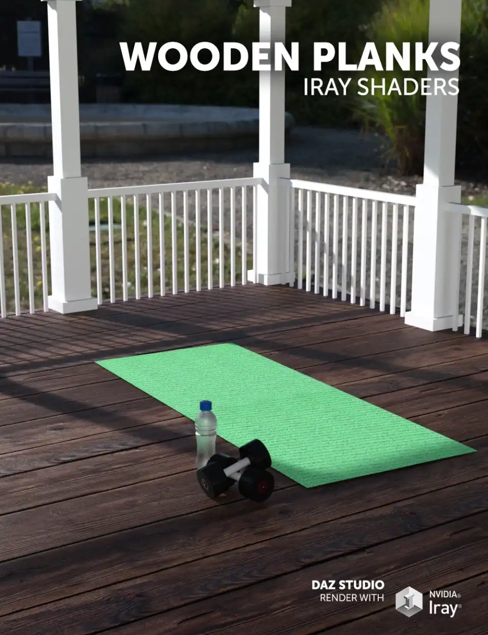 Wooden Planks – Iray Shaders_DAZ3DDL