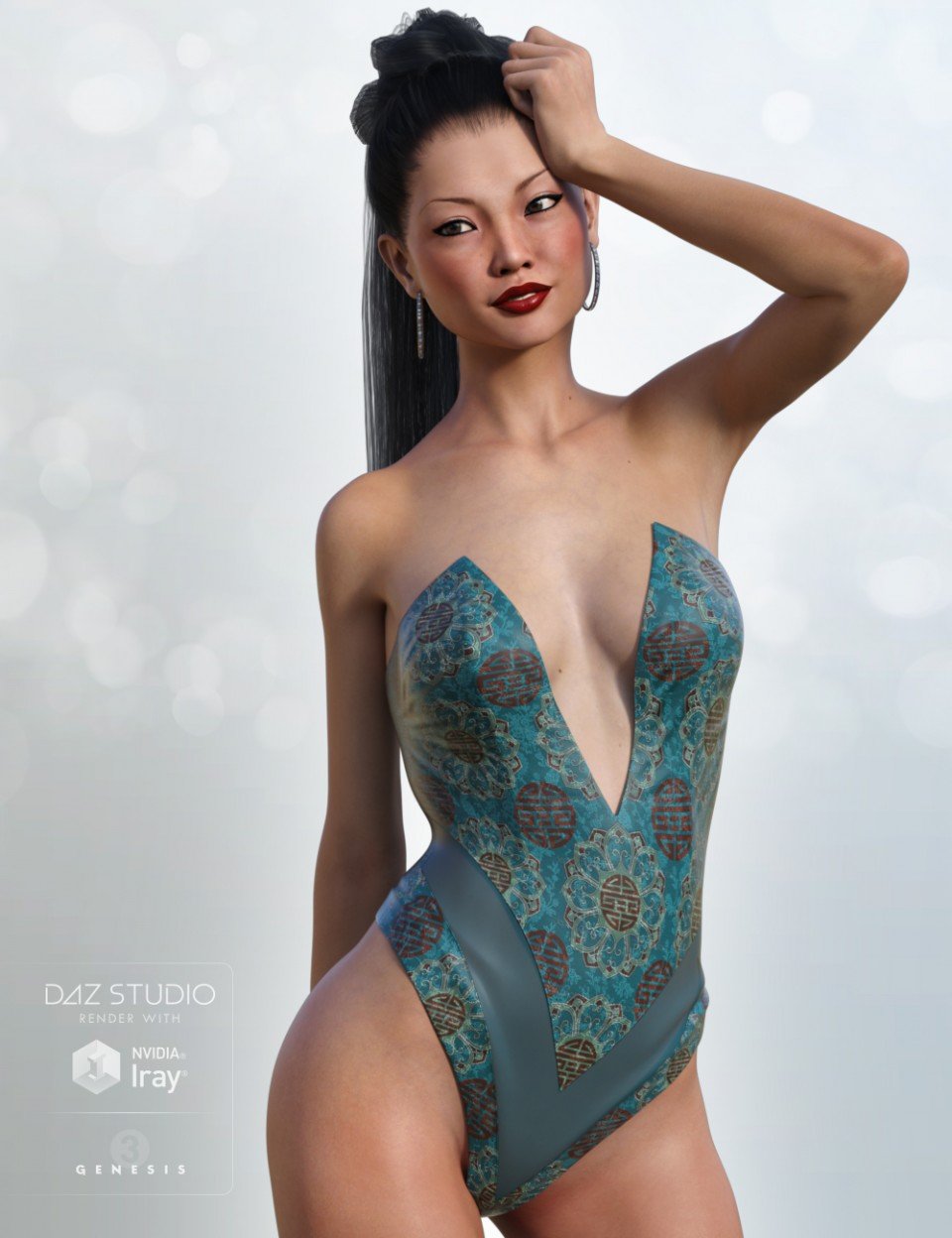 Xiuying for Mei Lin 7_DAZ3D下载站