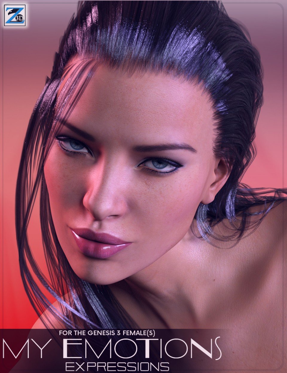 Z My Emotions – Dialable Expressions for the Genesis 3 Female(s)_DAZ3DDL