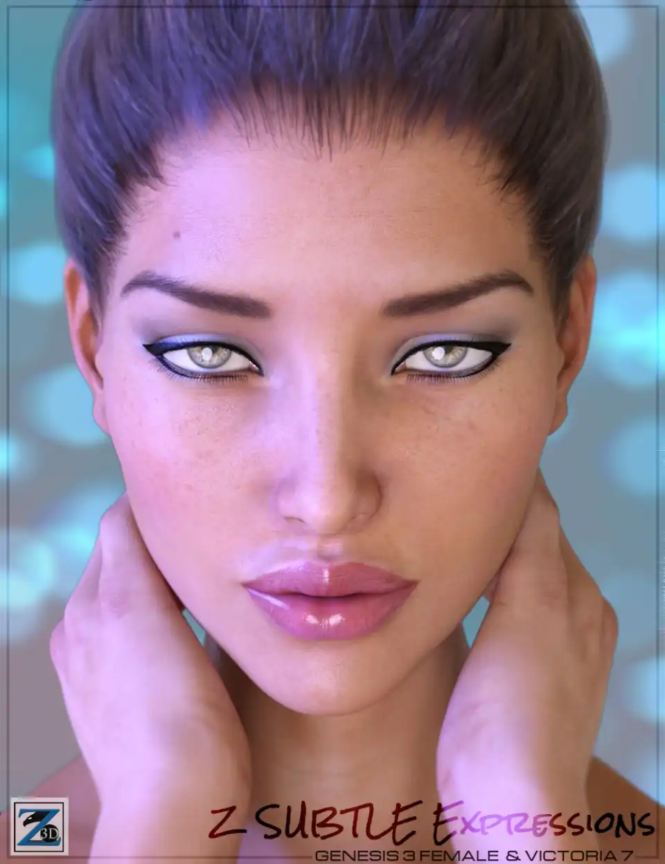 Z Subtle Expressions for Genesis 3 Female & Victoria 7_DAZ3DDL