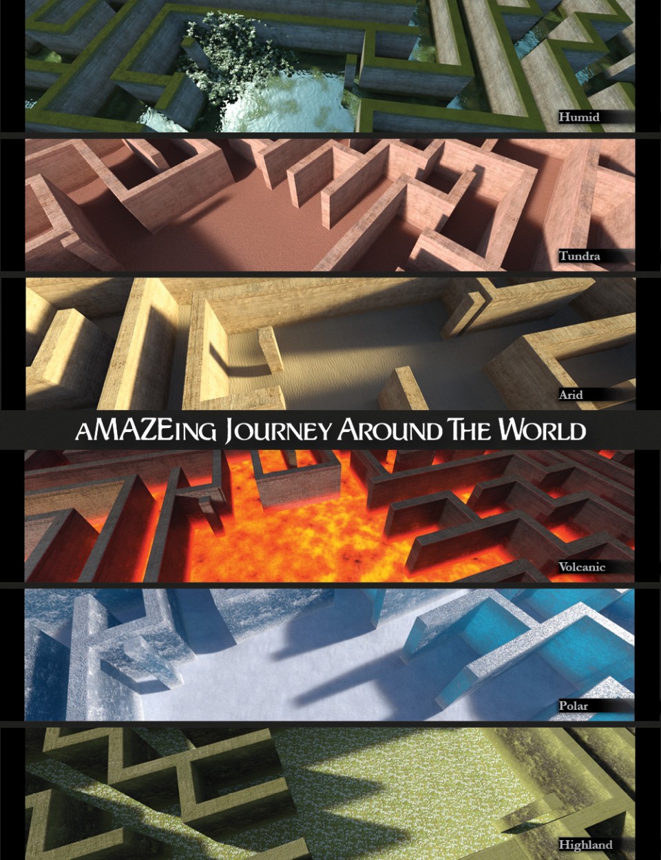 aMAZEing Journey Around the World_DAZ3D下载站