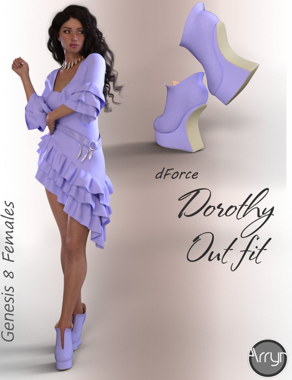 dForce Dorothy Outfit for Genesis 8 Female(s)_DAZ3DDL
