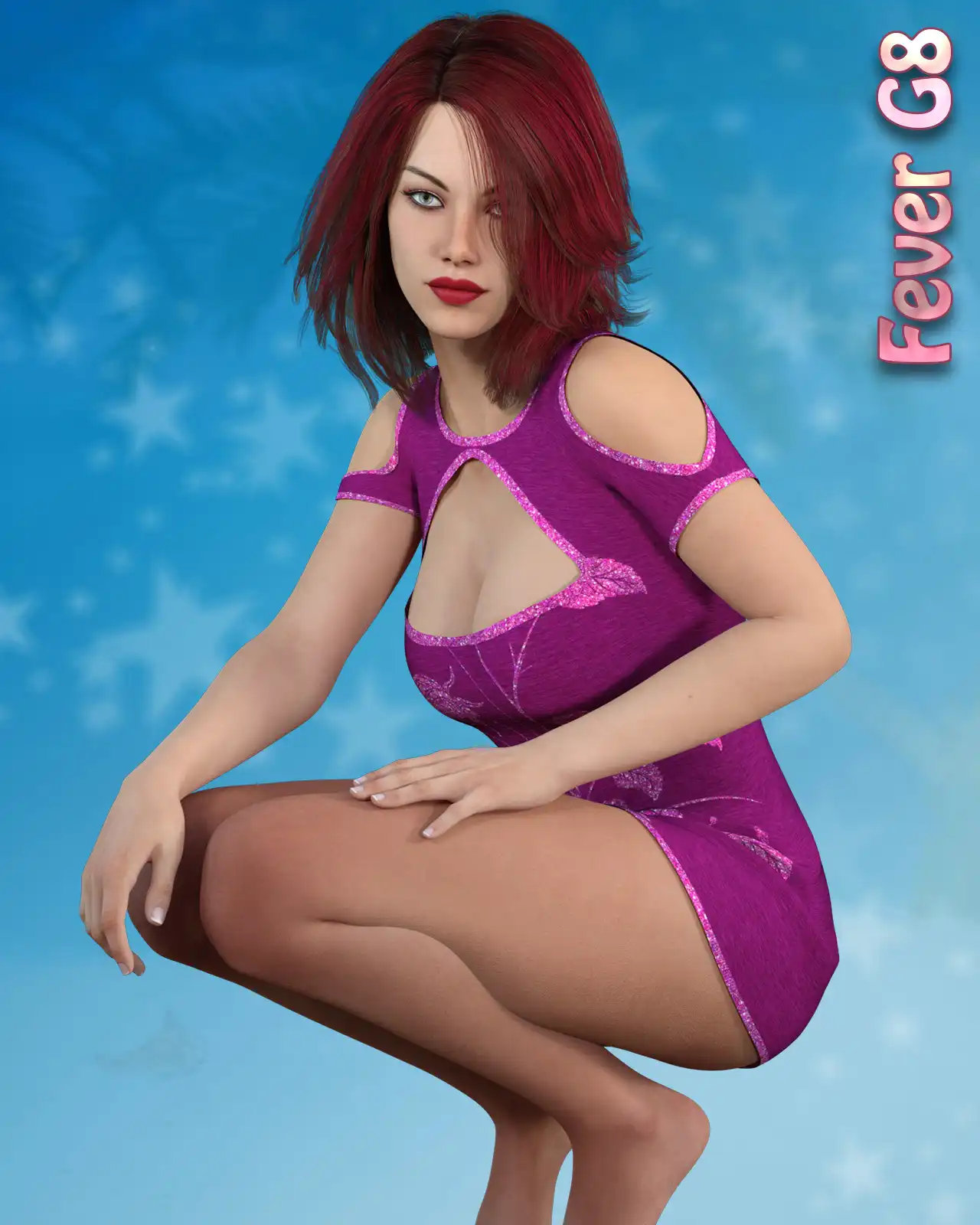 dforce Fever Genesis 8_DAZ3D下载站