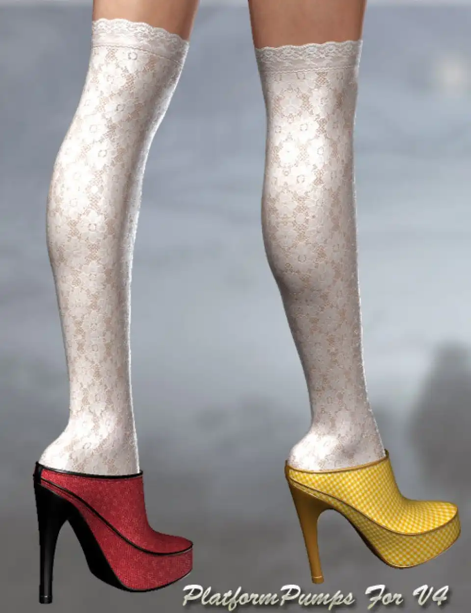 dx30’s Platform Pumps V4_DAZ3DDL