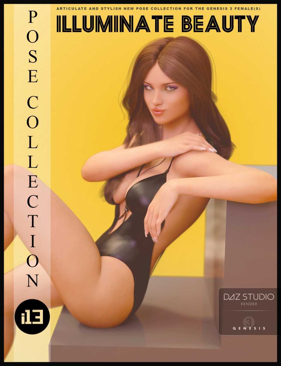 i13 Illuminate Beauty Pose Collection for the Genesis 3 Female(s)_DAZ3D下载站