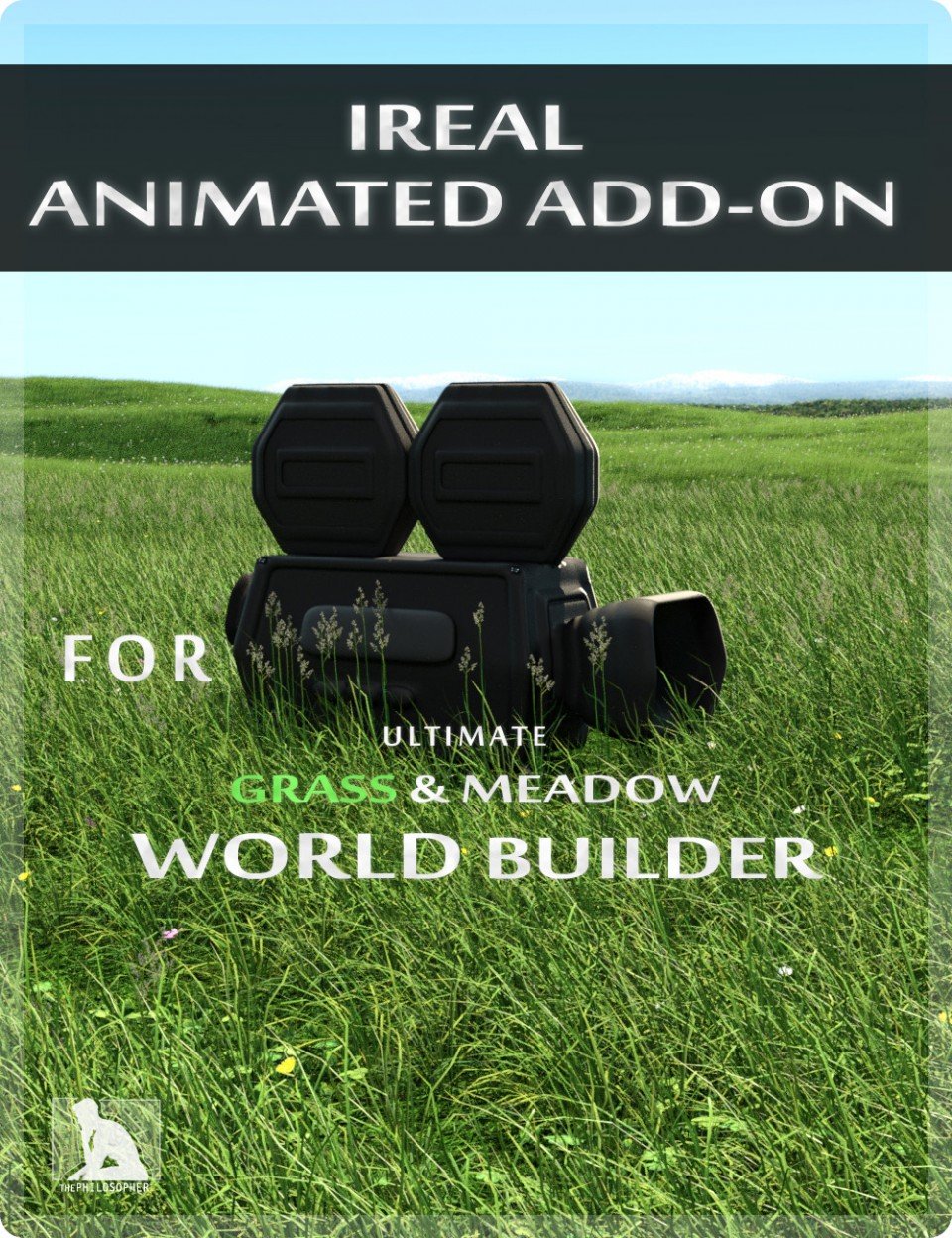 iREAL Animated Add-on for ULTIMATE Grass & Meadow_DAZ3D下载站