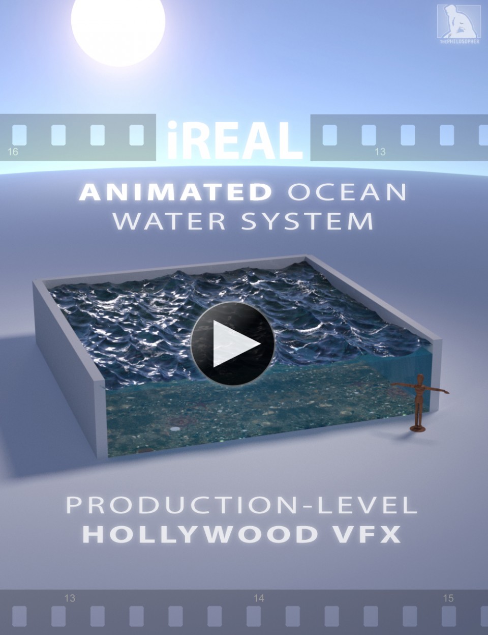 iREAL Animated Ocean Water System_DAZ3D下载站