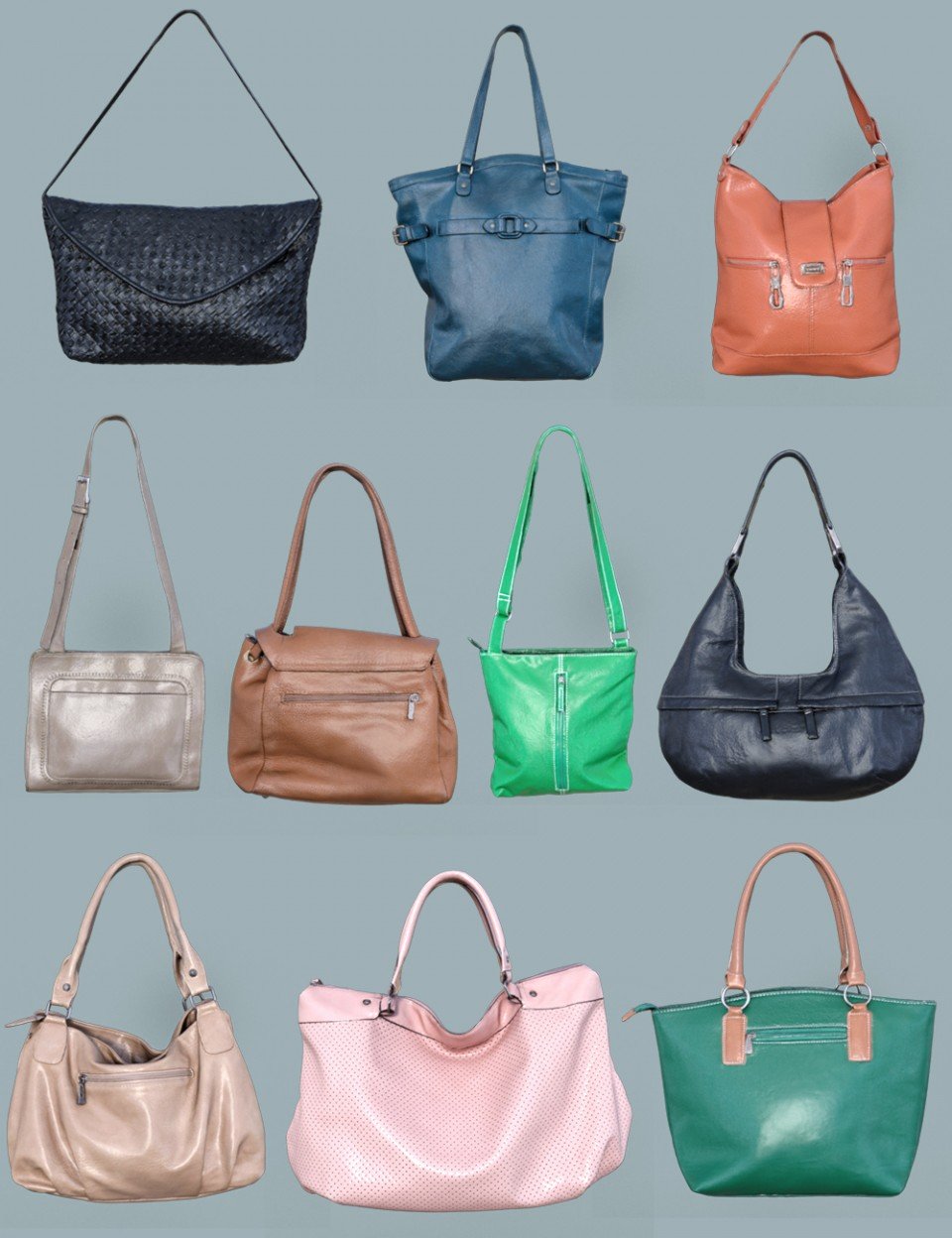 10 Handbags Collection_DAZ3D下载站