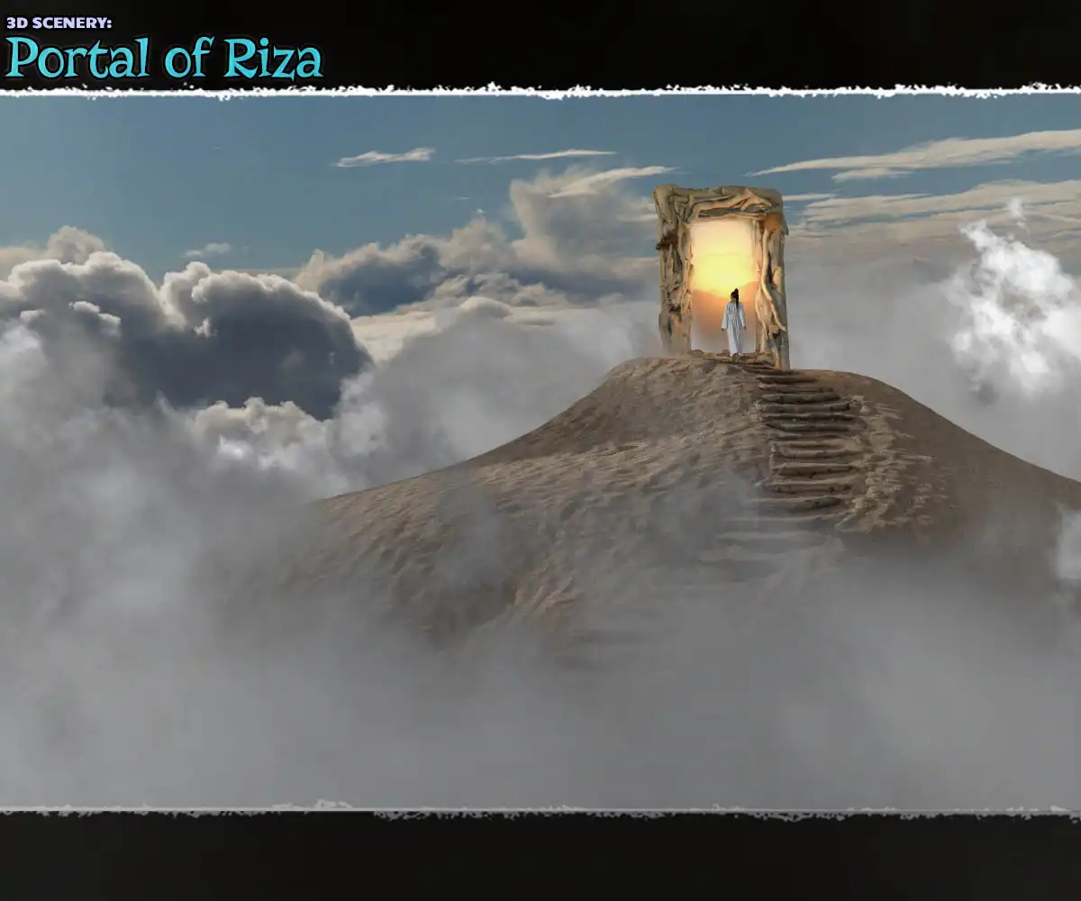 3D Scenery: Portal of Riza_DAZ3DDL