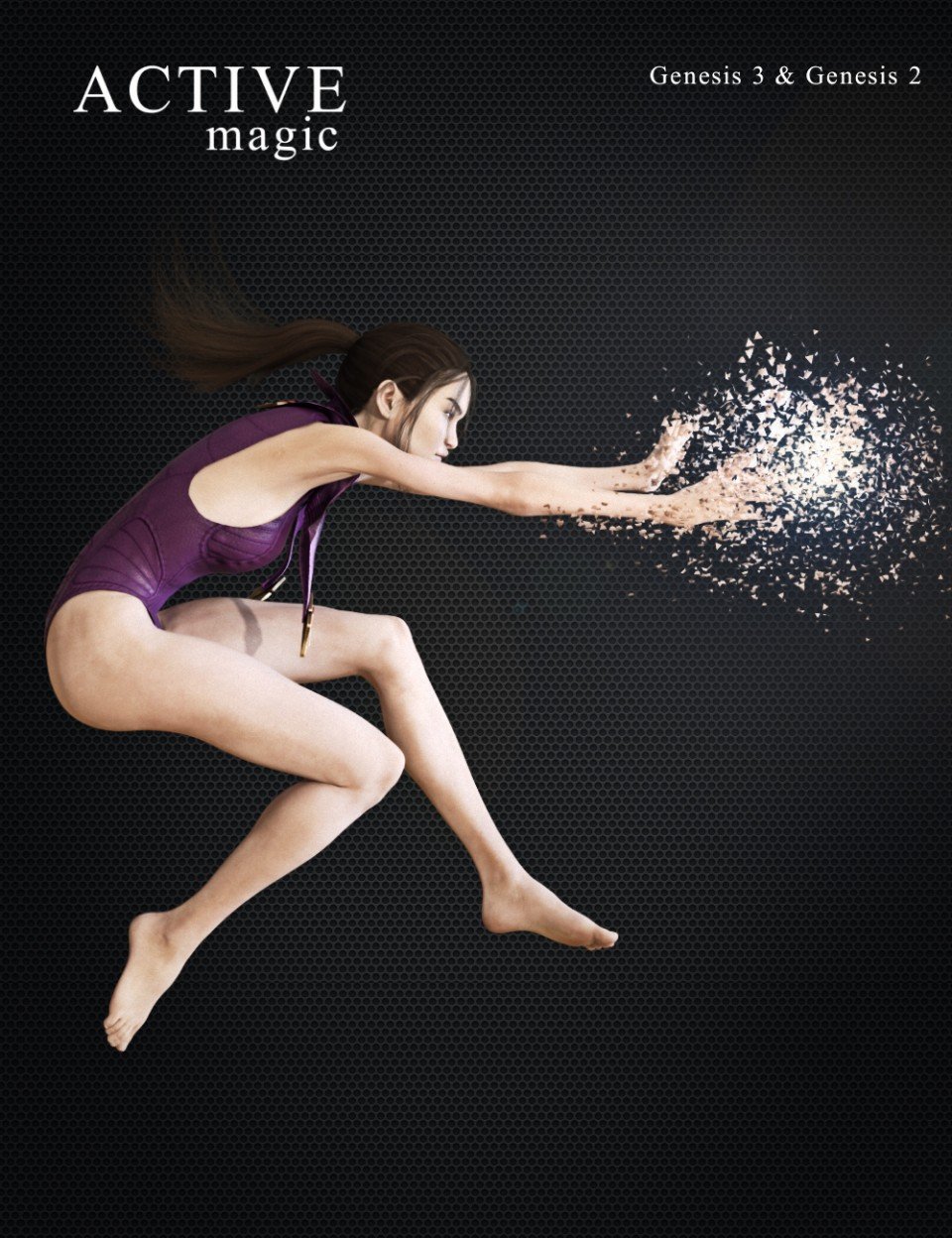 ACTIVE – Magic Poses for Genesis 2 and 3 Female_DAZ3D下载站