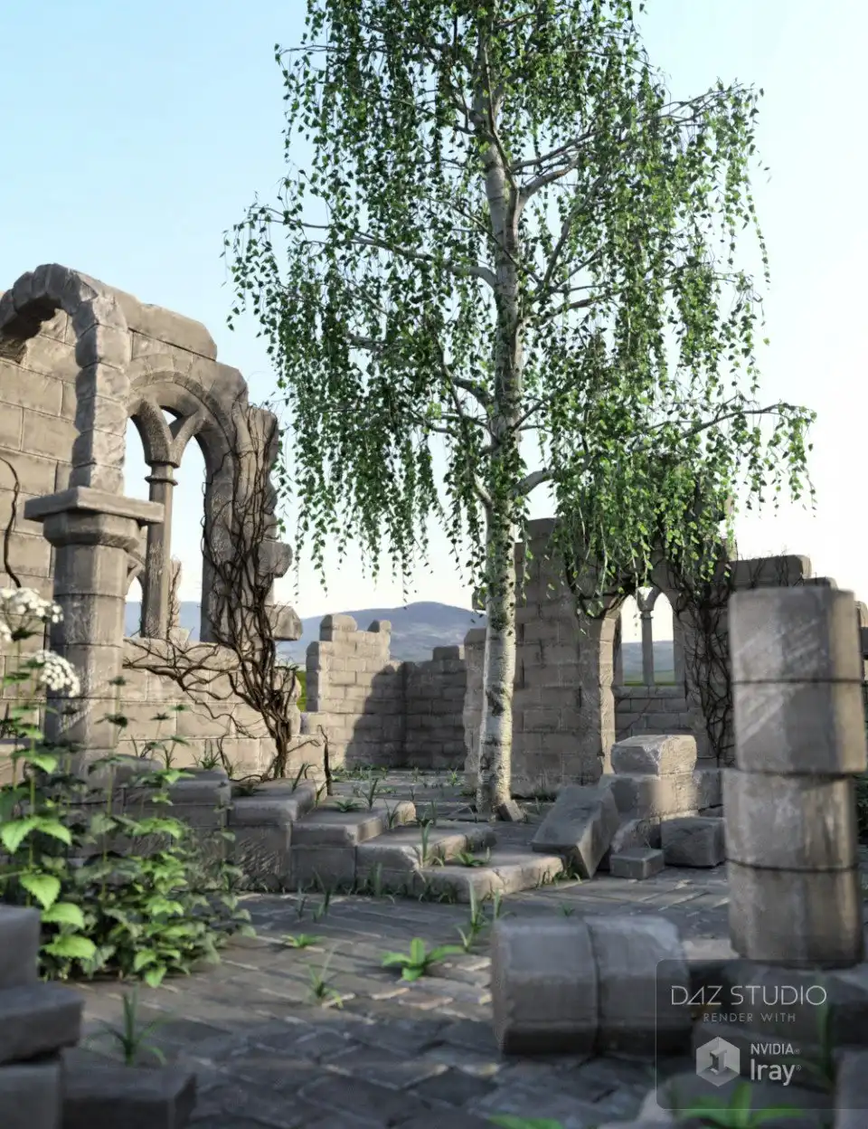 Archaic Ruins_DAZ3D下载站