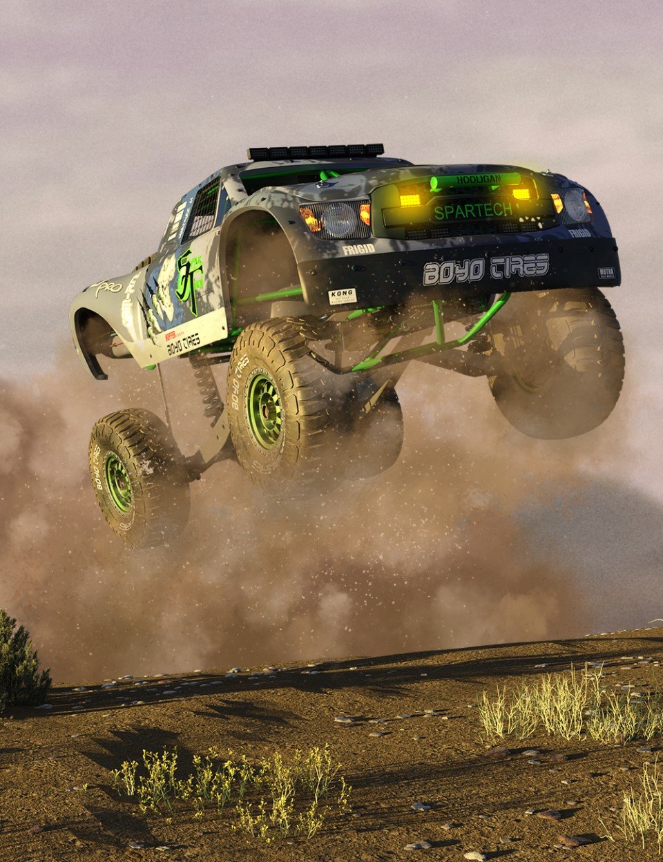 Baja Raptor Rally Truck_DAZ3D下载站