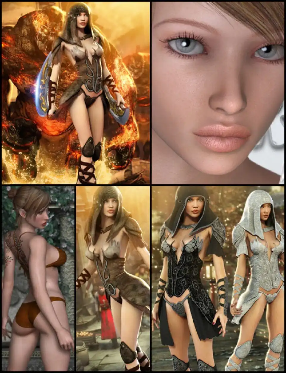 Barbarian Blood Bundle_DAZ3DDL