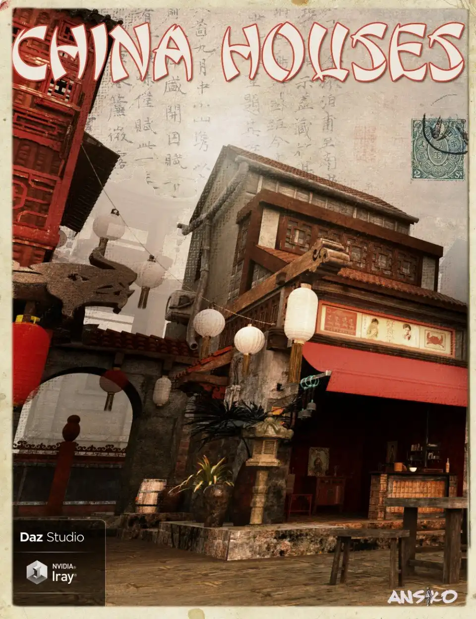 China Houses_DAZ3DDL