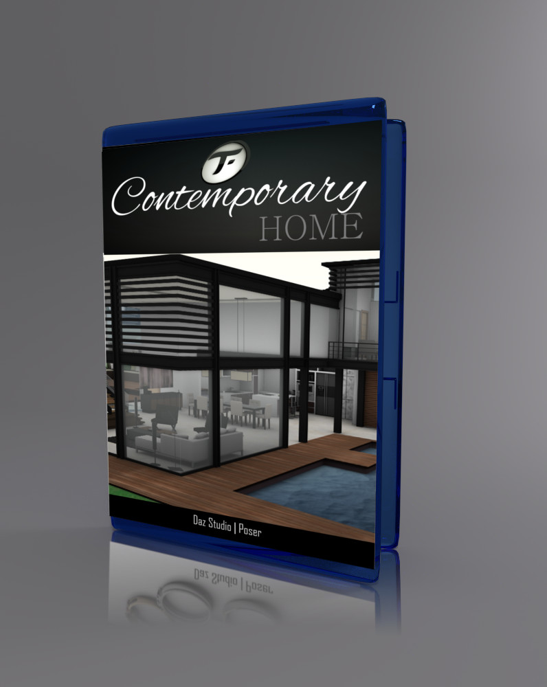 Contemporary Home_DAZ3D下载站