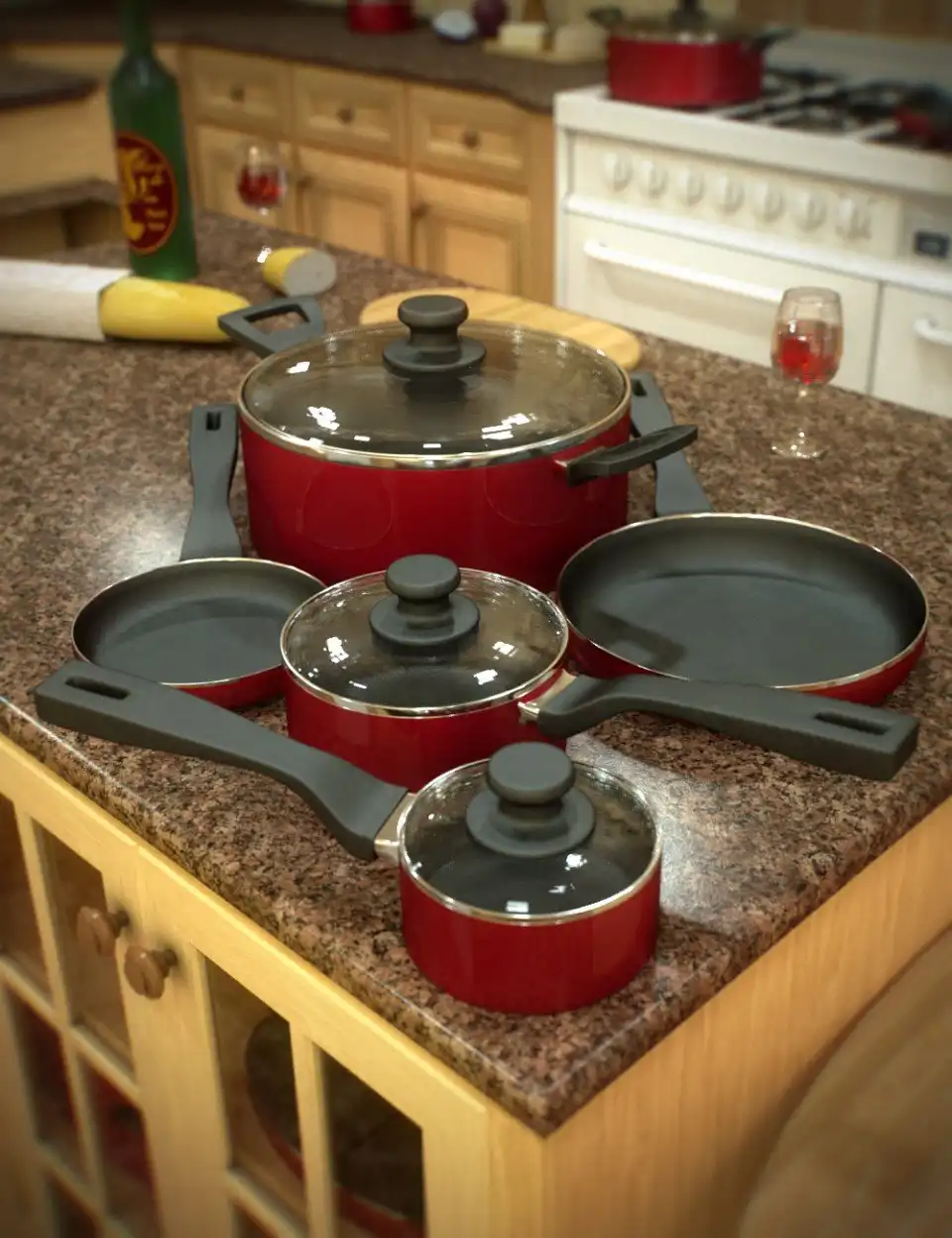 Cookware Set_DAZ3D下载站