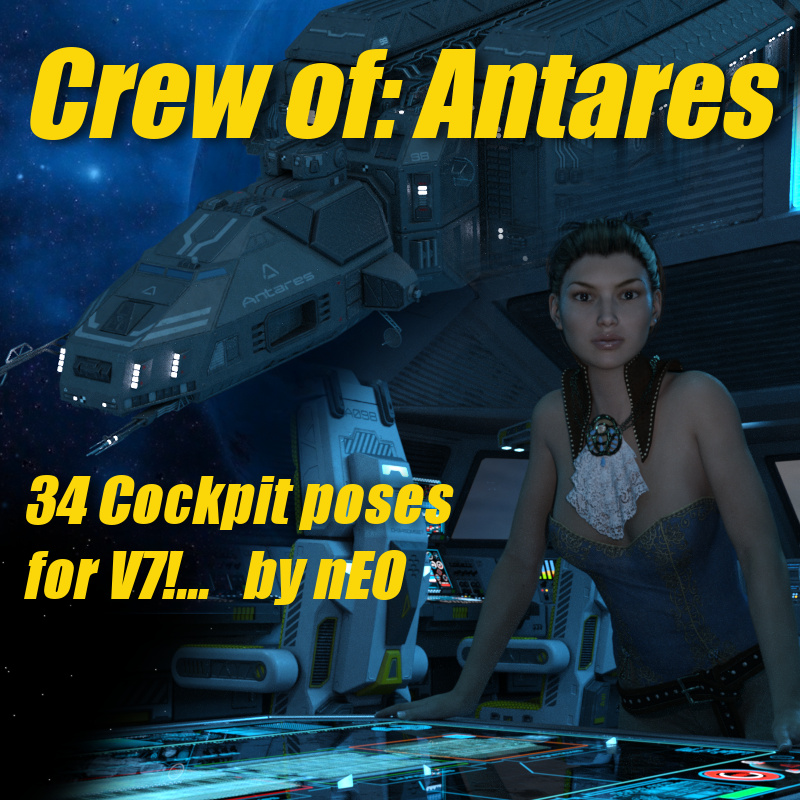 Crew Of Antares V7 Cockpit_DAZ3DDL