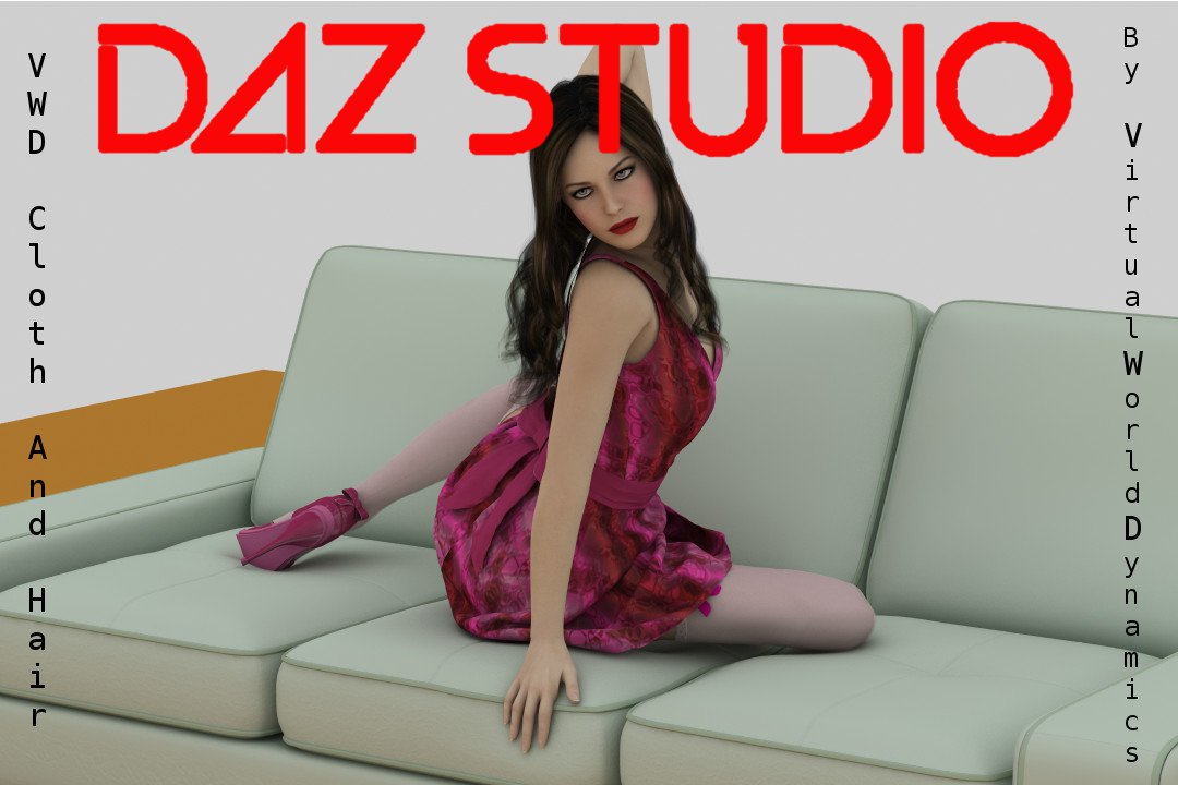 Daz Studio bridge for VWD Cloth and Hair_DAZ3D下载站