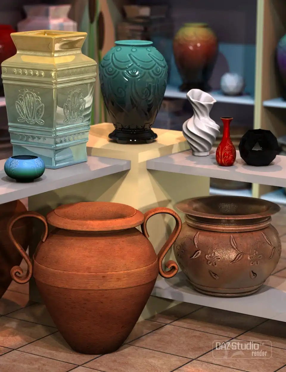 Decor Basics_DAZ3D下载站