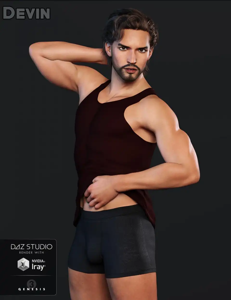 Devin for Genesis 3 Male(s)_DAZ3DDL