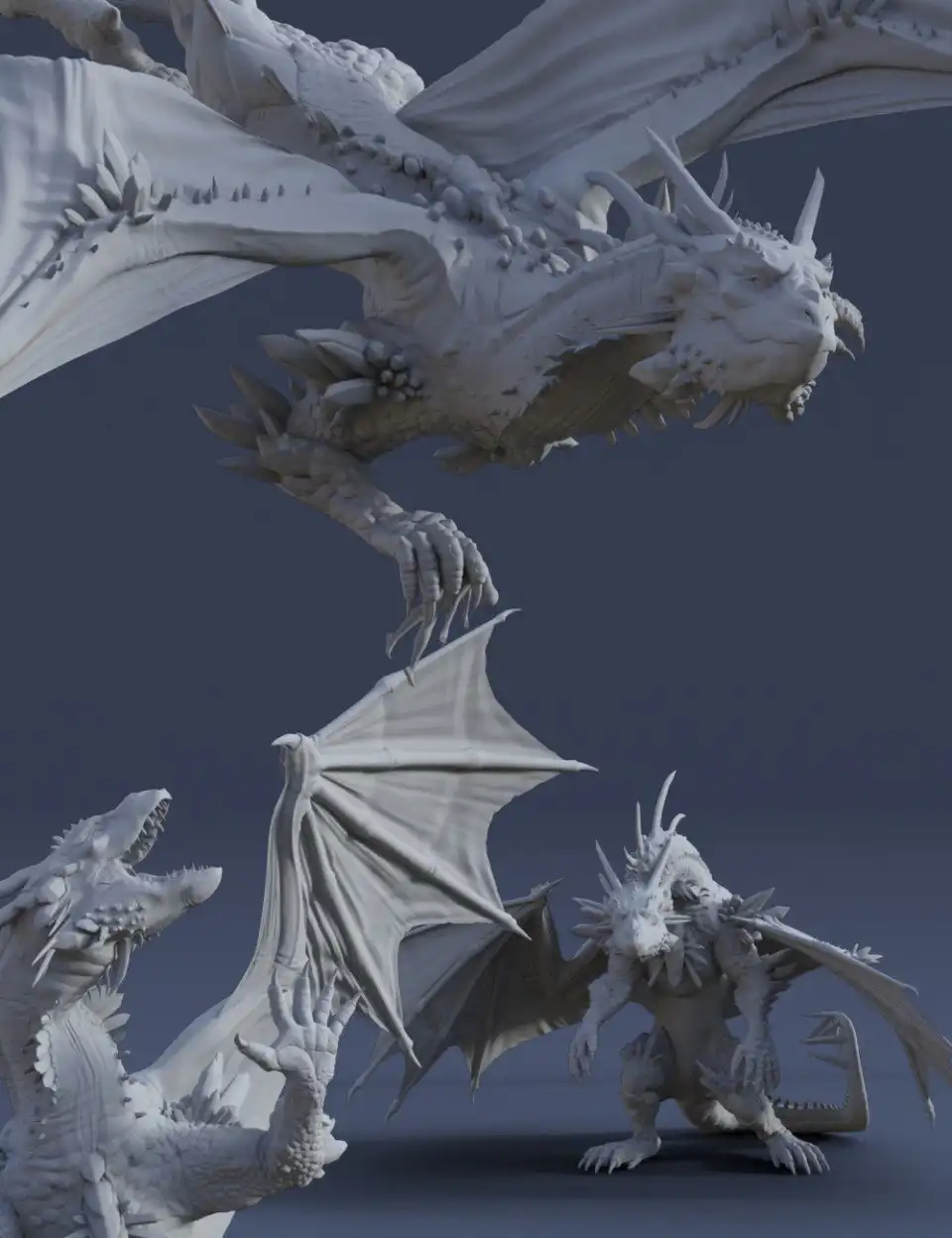 Dragon Reign Poses for Dragon 3 & Genesis 8 Female_DAZ3DDL