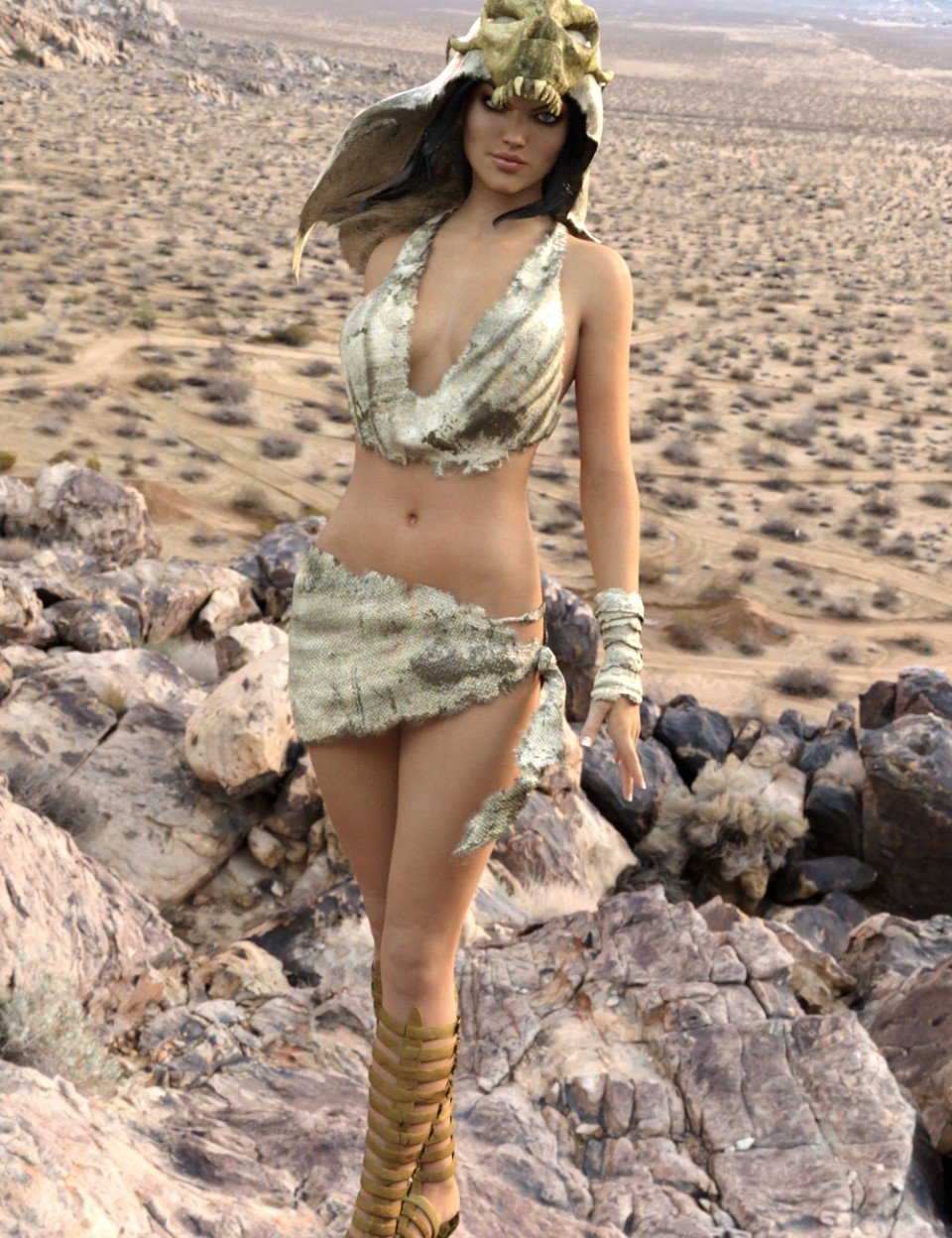 Dystopia Priestess for Genesis 3 Female(s)_DAZ3D下载站