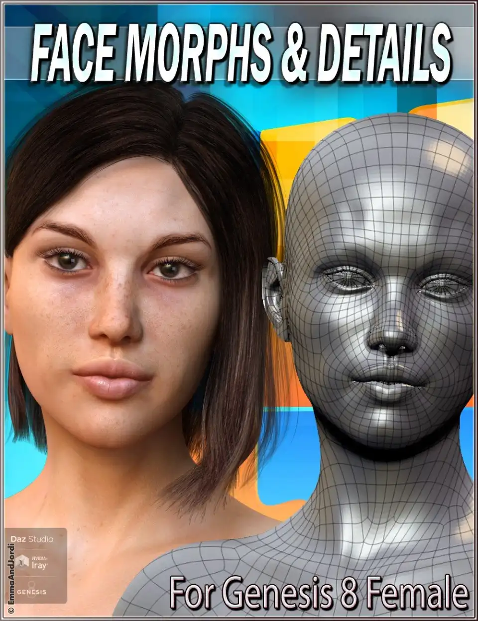 EJ Face Morphs And Details for Genesis 8 Female(s)_DAZ3DDL