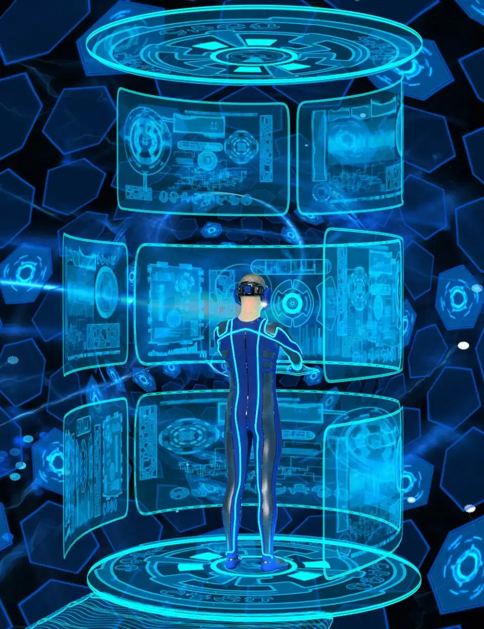Easy Snap Virtual Reality Interface_DAZ3DDL