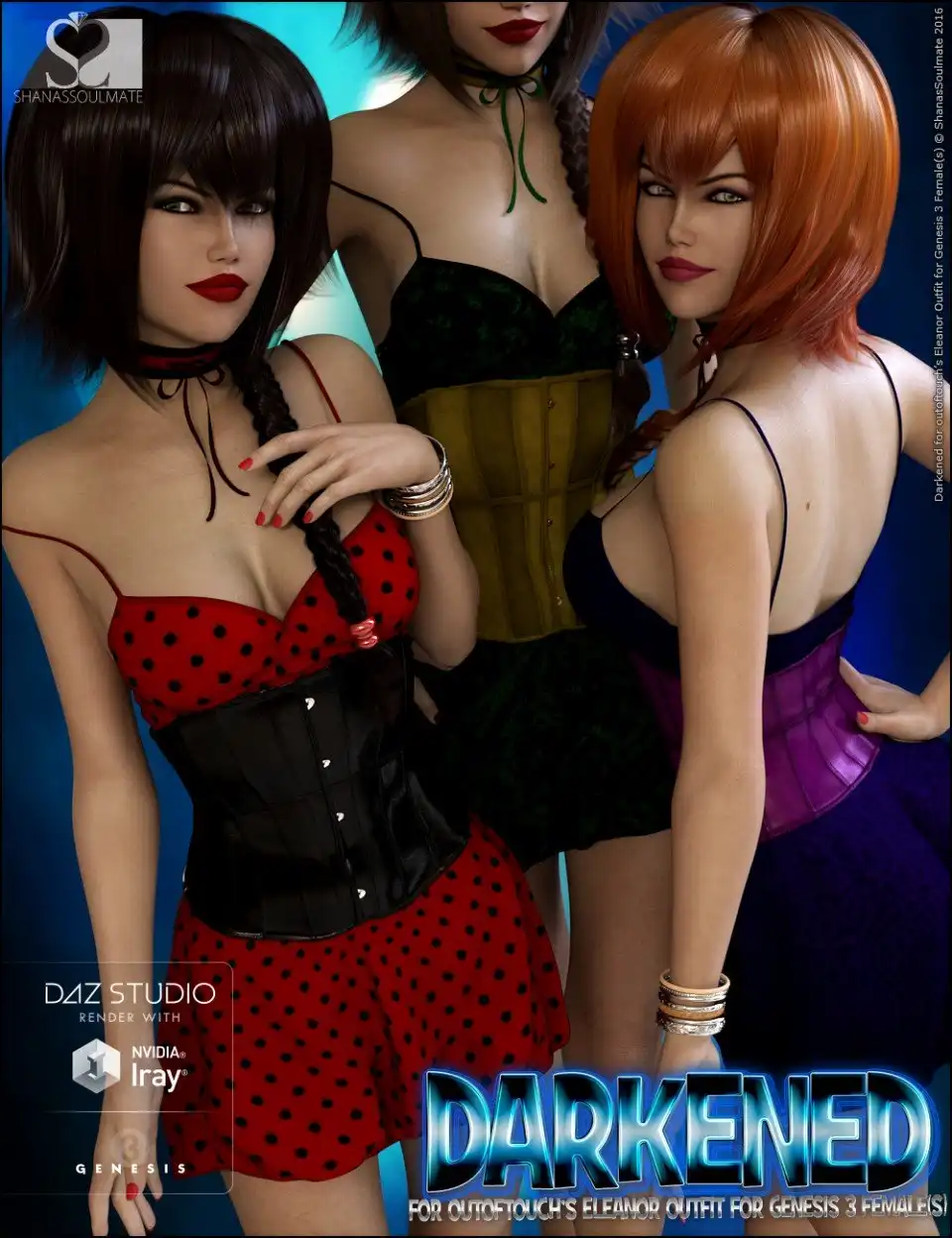 Eleanor Outfit Darkened Textures_DAZ3DDL