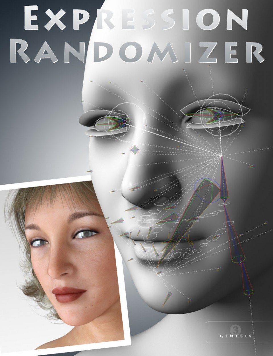 Expression Randomizer for Genesis 3_DAZ3D下载站