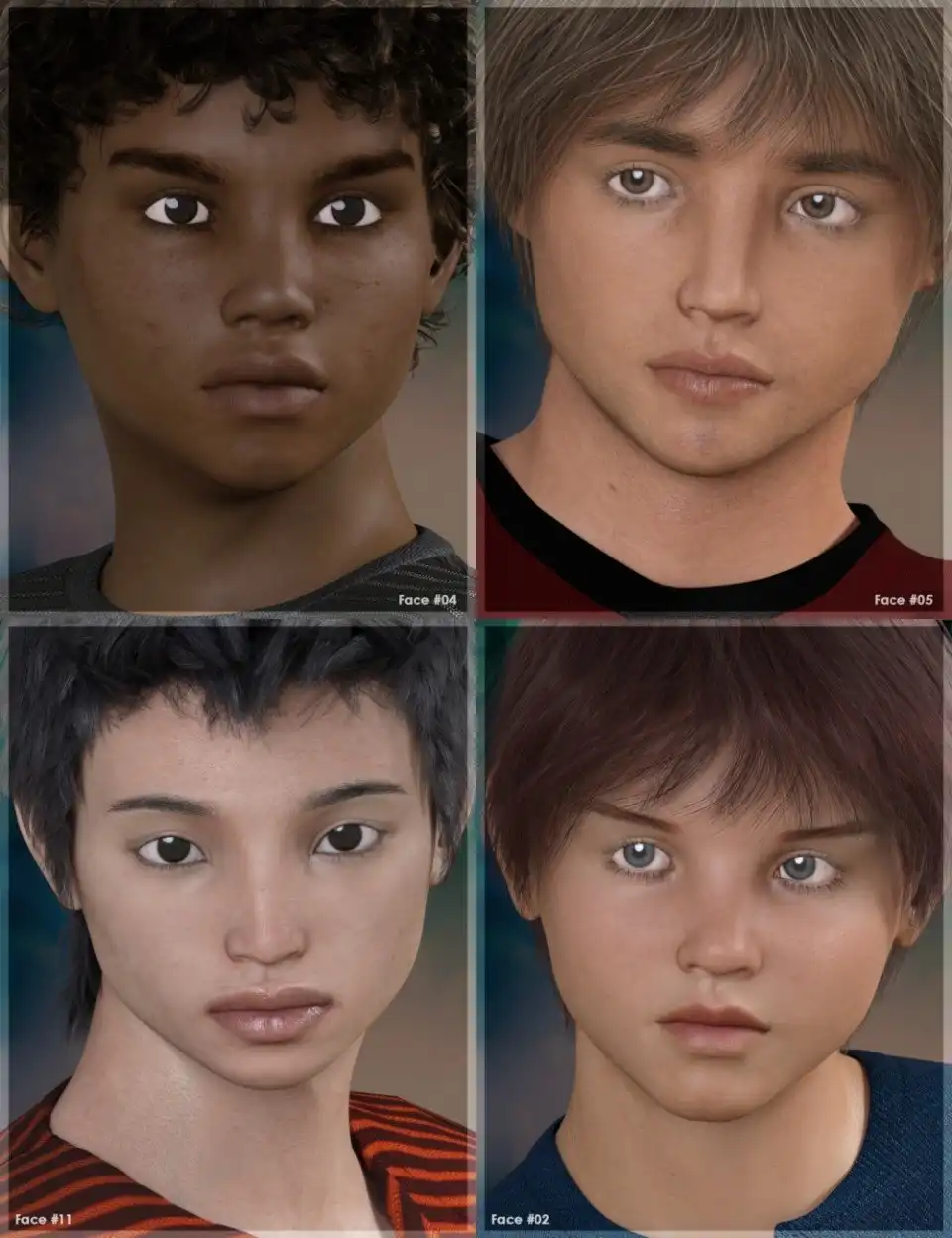 Face IT! Tween Ryan 7_DAZ3DDL