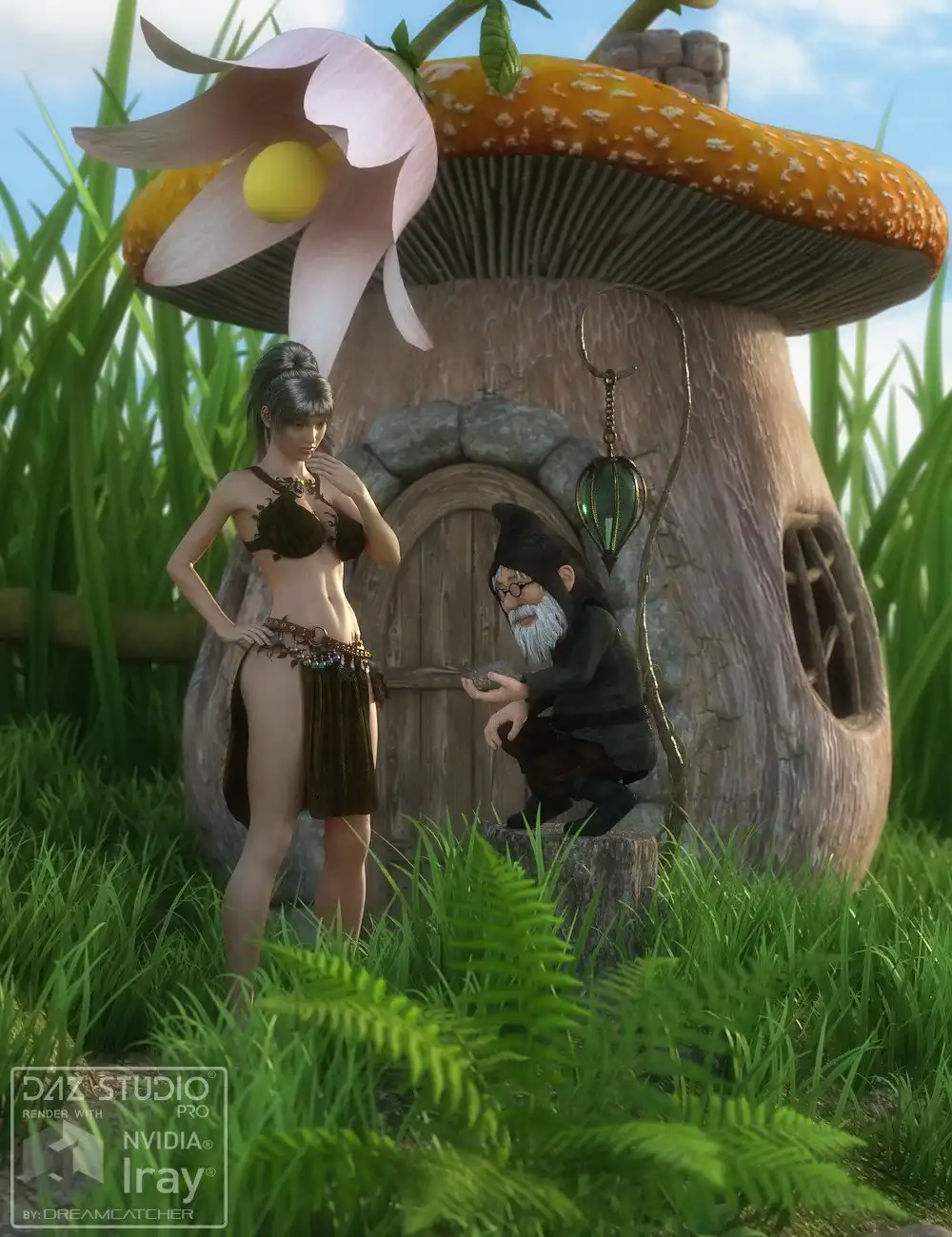 Fairy Village_DAZ3D下载站