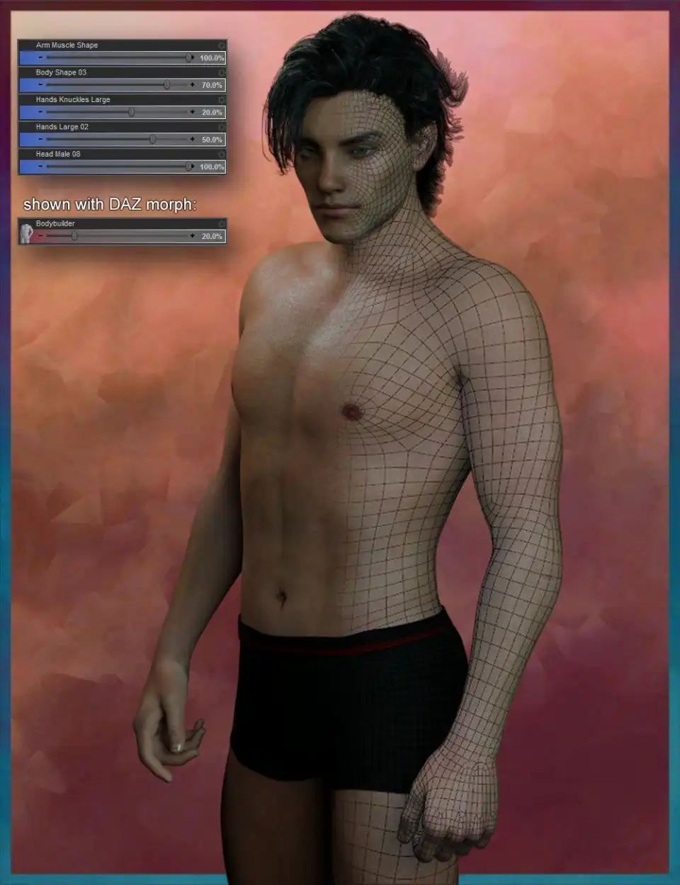 Genesis 3 Male Face & Body Morph Resource Kit_DAZ3DDL