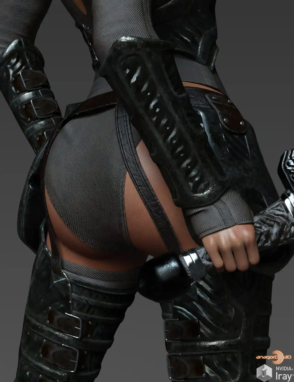 Glutes Morphs for G8F Vol 1_DAZ3D下载站