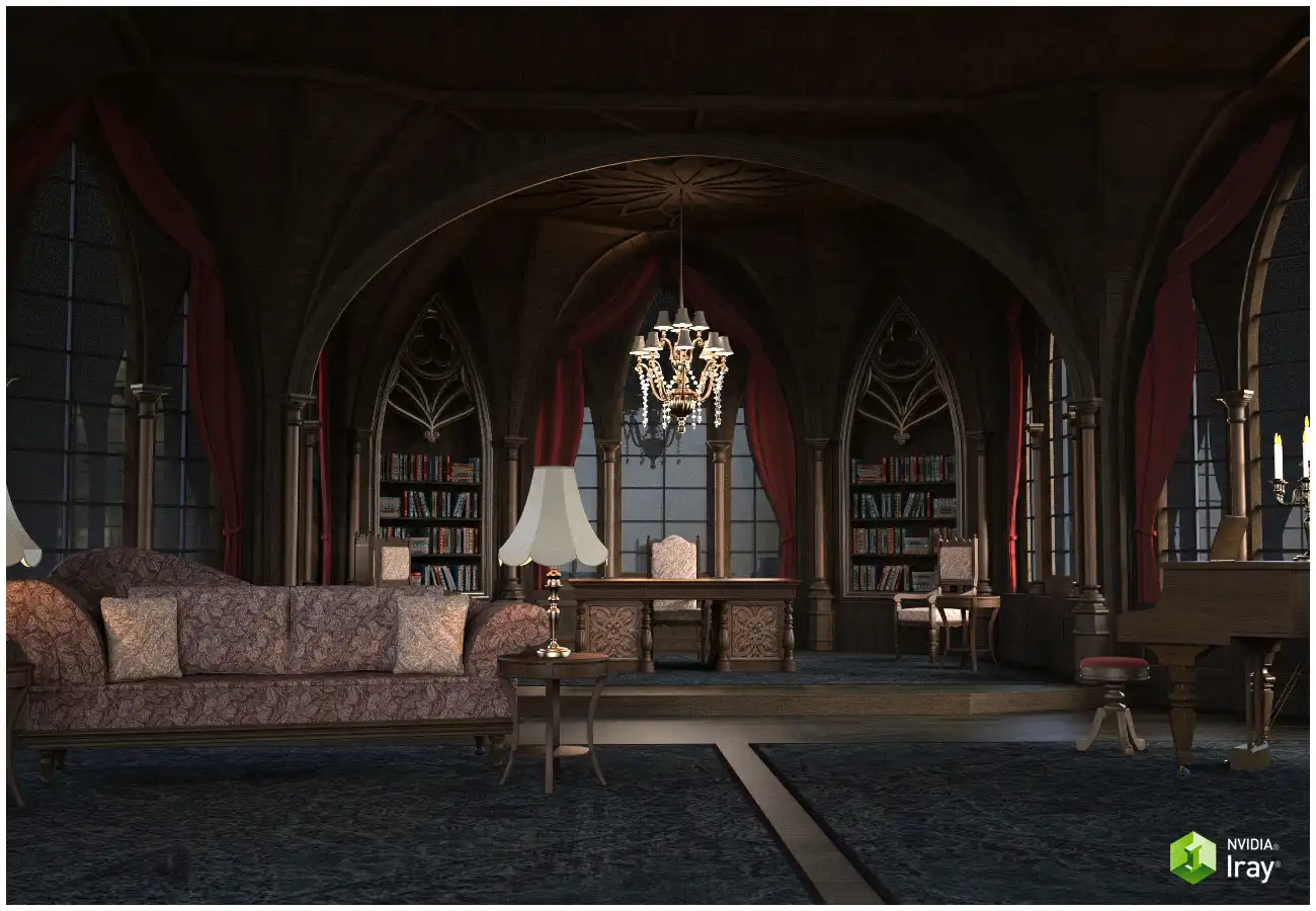 Gothic Room_DAZ3DDL