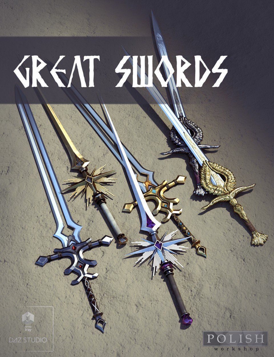 Great Swords_DAZ3D下载站