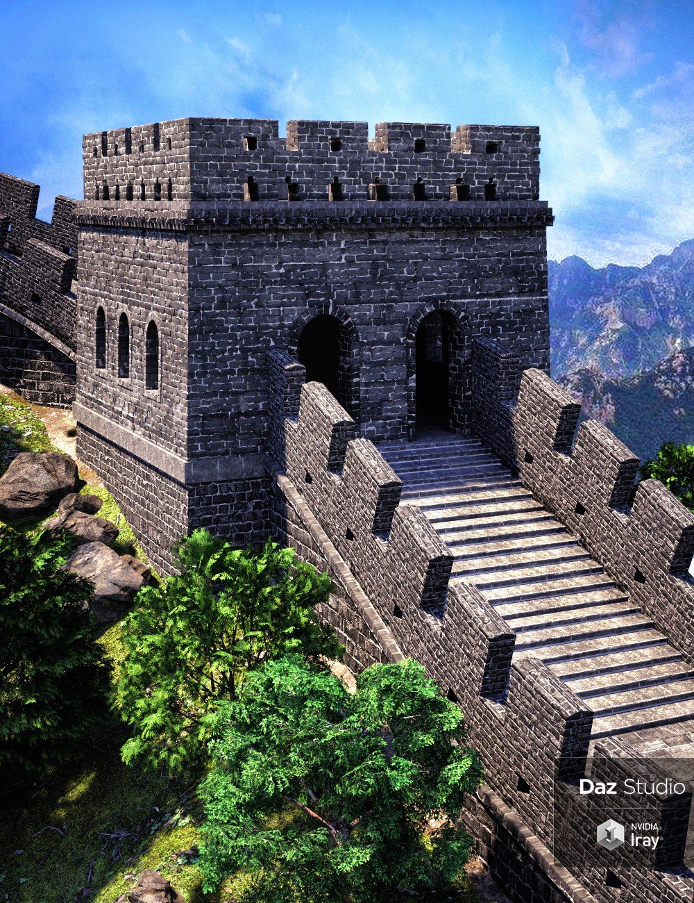 Great Wall_DAZ3D下载站