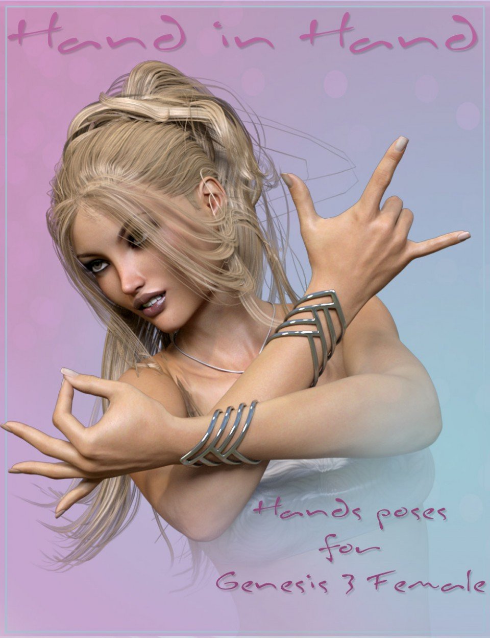Hand in Hand Poses for Genesis 3 Female(s)_DAZ3DDL